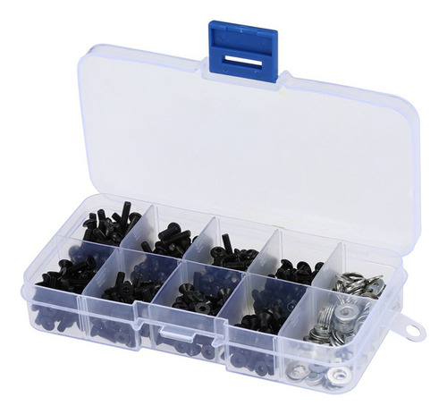 ~ Caja Surtida De Tornillos Roscados Que Incluye Cabeza