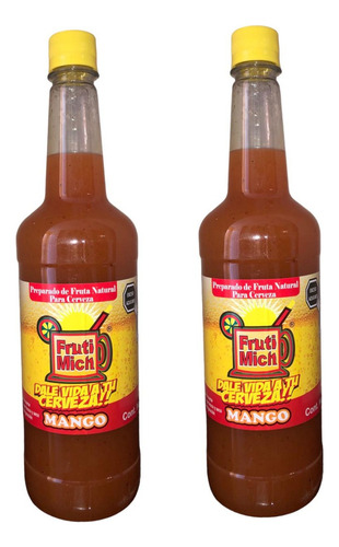 Jarabe Michelada Mango 6 L Fruti Mich Cerveza Coctelería