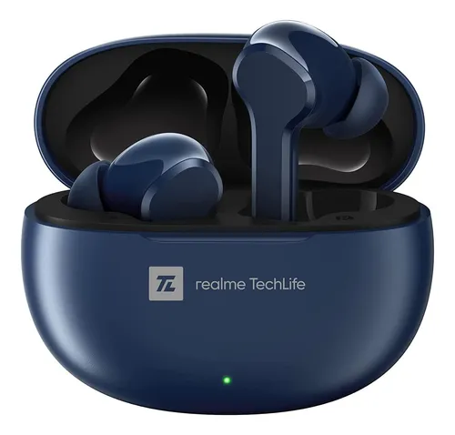 Auriculares Realme Techlife Buds T100 Bluetooth 5.3 Blancos