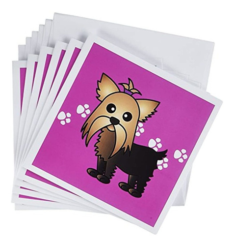 Janna Salak Diseños Perros - Cute Yorkshire Terrier