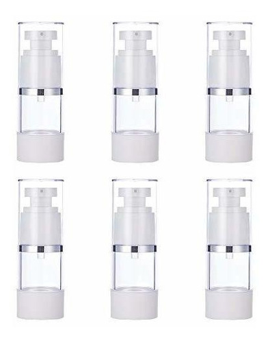 Contenedor Rellenable - Benecreat 6pcs 15ml Empty Airless Pu