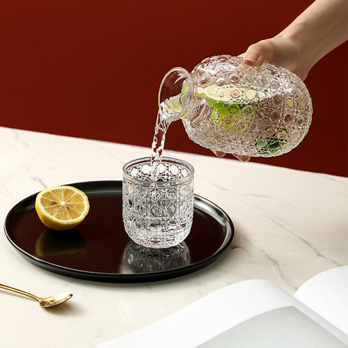 Juego De Jarra Y Vaso De Agua Junto A La Cama, Teteras,