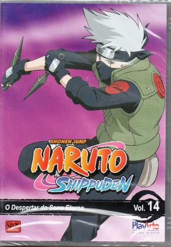 Naruto Shippuden Dvd Vol. 14 O Despertar Do Sono Eterno