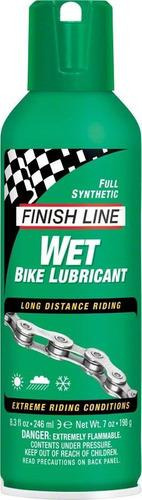 Lubricante Finish Line Wet Lube 8 Az., 246 Ml Aerosol