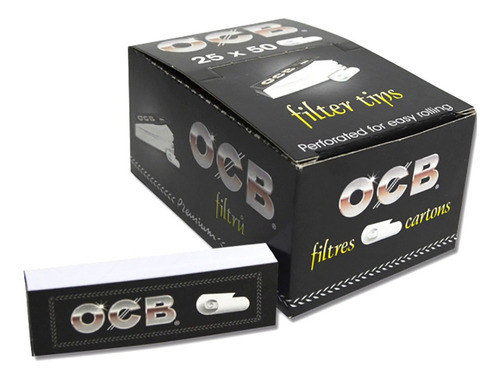 Filtro Cartón Premium Ocb X25 Filter Tips