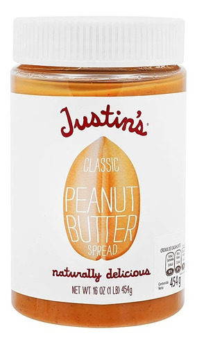 Crema De Cacahuate - Justin's 454 Grs Ipg