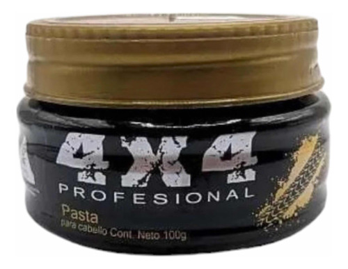 Pasta 4x4 Profesional Acabado Mate, Peinado De Cabello