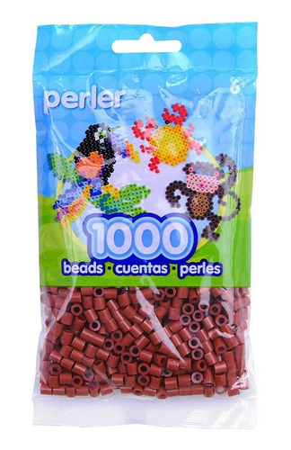 Perler Beads Para Manualidad Rojo Oxido 1000 Pieza