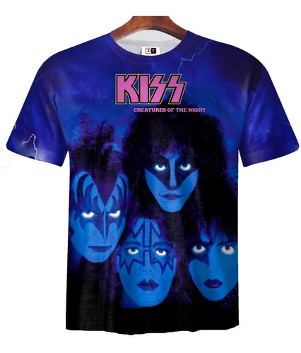 Remera Zt-0375 - Kiss Creatures Of The Night