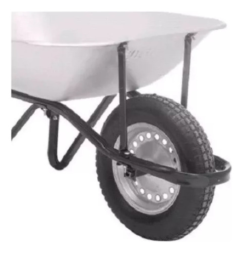 Roda Pneu De Carrinho De Mão Carriola Com Câmara Completo