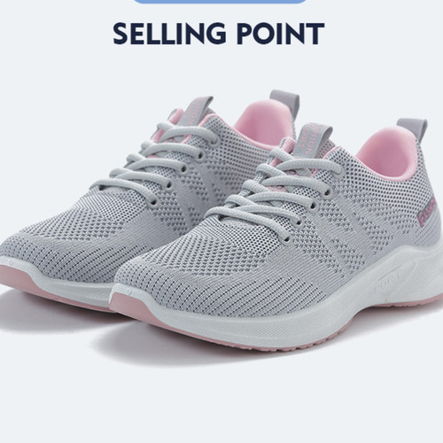 Zapatos Deportivos Casuales De Tenis Y Liviano Para Mujer