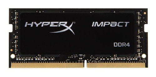 Memória RAM Impact color Preto 8GB 1x8GB HyperX HX426S15IB2/8