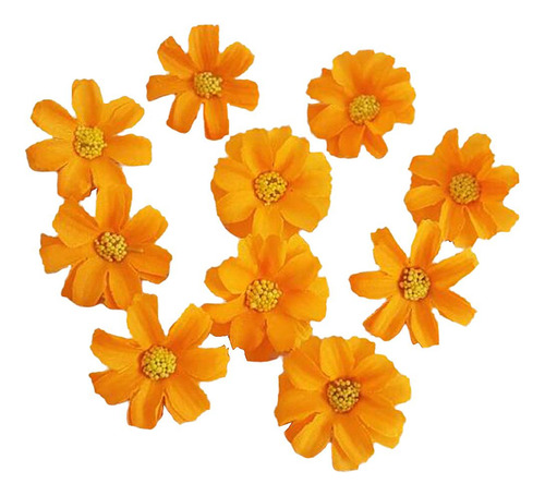 20pcs Artificial Flowers Faux Flower Heads Diy Craft