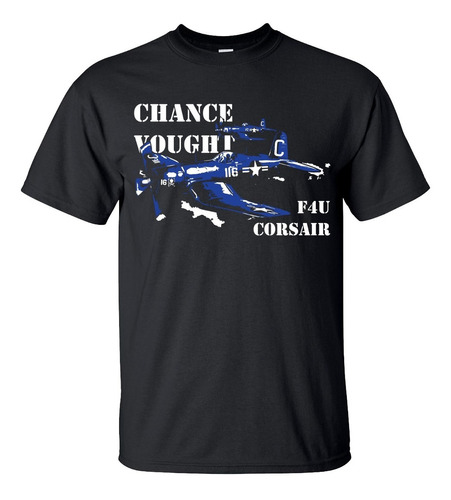 Playera Chance Vought F4u Corsair Avion Americano Arte M1606