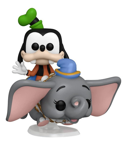 Figura Coleccionable Dumbo Con Goofy Juguete Funko Pop!