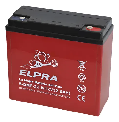 Bateria 12v 22ah Ciclo Profundo Golf Moto Electri Multimetro