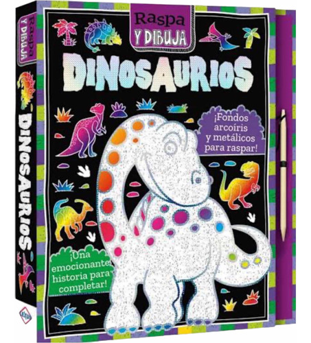 Libro Para Raspar Dinosaurios