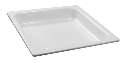 Receptaculo Acero Porcelanizado Ferrum Ri80 Blanco