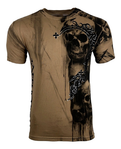 Remera Affliction Walking Dead - A Pedido_exkarg