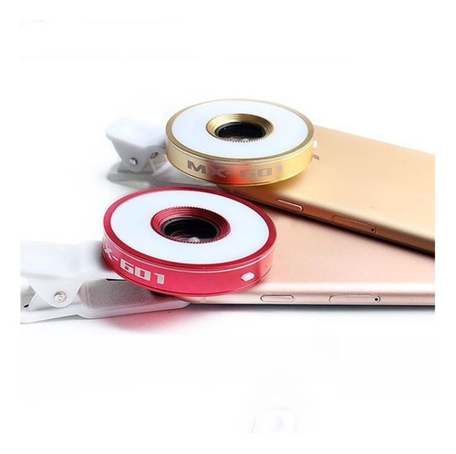 Lente Ojo Pez Led 6 En 1 Universal Ios Telefono Macro Wide