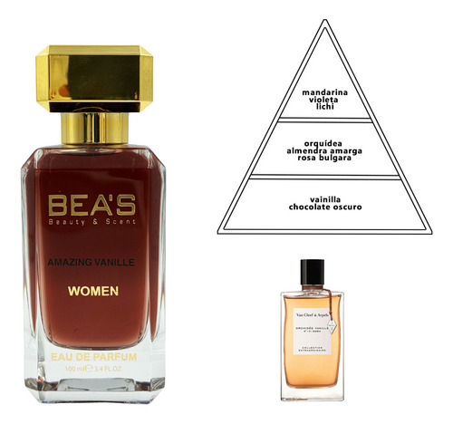 Perfume Beas Amazing Vanille Edp 100ml Mujer
