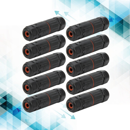 Conector De Alimentación Eléctrica, 10 Piezas, Terminal Ip68