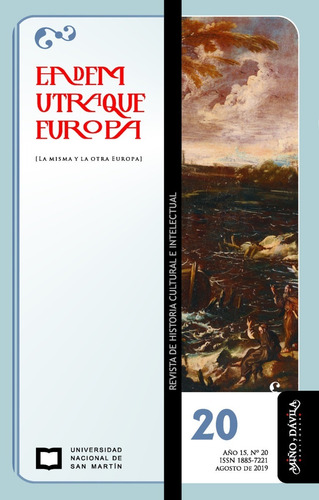 Imagen 1 de 2 de Revista Eadem Utraque Europa Nro. 20