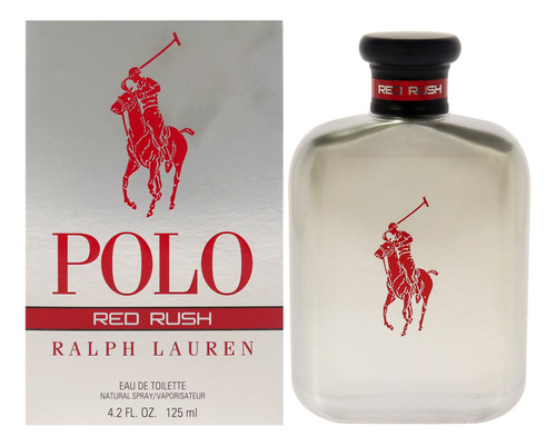 Perfume Ralph Lauren Polo Red Rush Edt 125 Ml Para Hombre