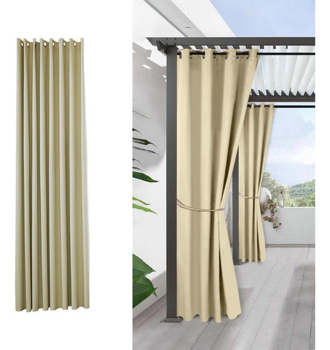 Cortinas Opacas Para Dormitorio-cortinas Aislantes Beige