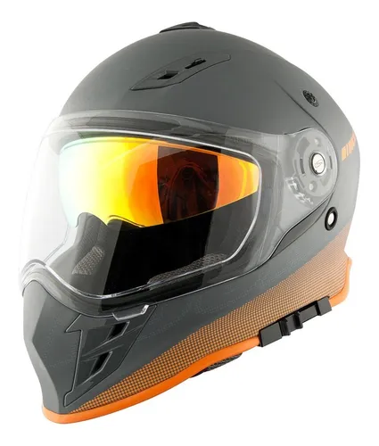 Casco Moto Joe Rocket Rkt25 Solar Flare Naranja Caja Da ada