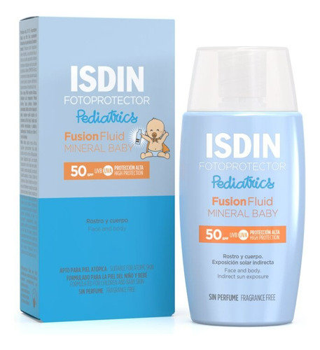Isdin Fotoprotector Mineral Baby Spf 50, 50 Ml