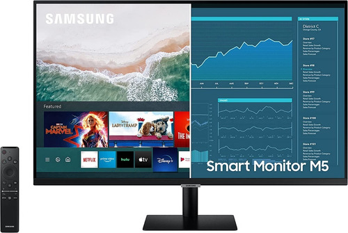 Monitor Samsung M5 32  Fhd Wifi Bt 2hdmi Tec