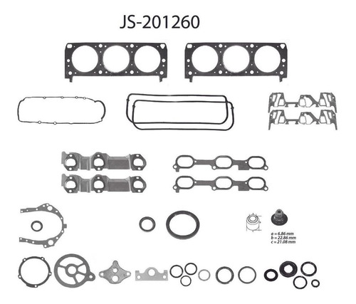 Kit Juntas Chevrolet Lumina Apv Ls 1996 3.4v 6v