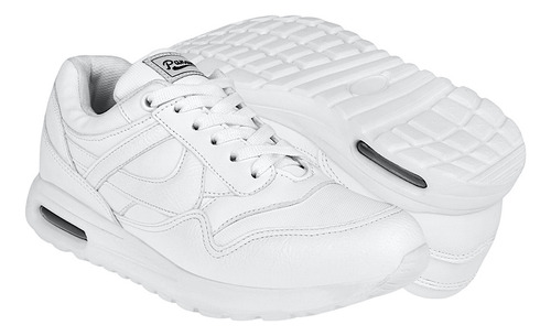 Tenis Casuales Joven Panam 0108510010 Simipiel Blanco