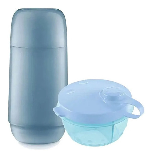 Garrafa Térmica Sanremo 250ml Azul Bebê Sr1001/63 Azul Bebê