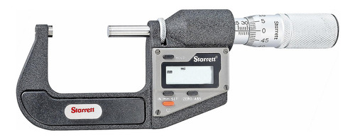 Micrômetro Digital Capacidade 0-25mm 3732mexfl-25 Starrett