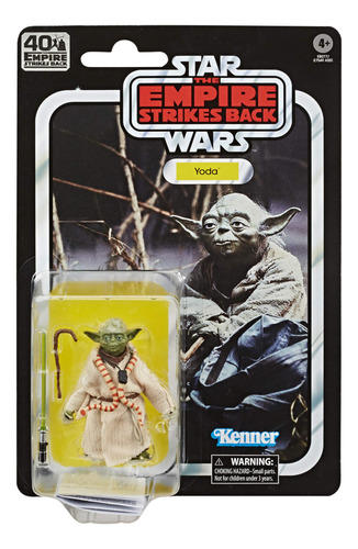 Star Wars The Black Series Yoda - Figura Coleccionable De 4.