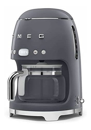 Cafetera De Filtro Italiana Smeg Dcf02greu | Gris §