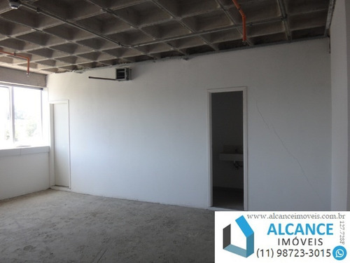 Imagem 11 de 19 de Sala Comercial Com 63,17 M² De Área Com 1 Banheiro E 1 Vaga No Edifício Montreal Em Alphaville. - Sa00042 - 34760299