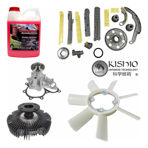 Kit Distribución Aspas Fan Clutc Nissan Pickup D23 2.5 08-15