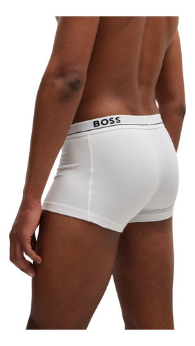 Paquete De 3 Calzoncillos Cortos Boss De Algodón Elástico