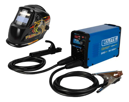 Soldadora Elite Si6200mdv 200amp 127v + Careta Electronica