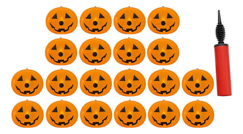 De Calabaza De 20 Piezas, Linterna De Calabaza Inflable Para
