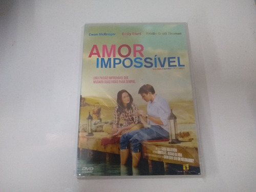 Amor Impossivel (e. Mcgregor-e.blunt) Dvd Original Lacrado