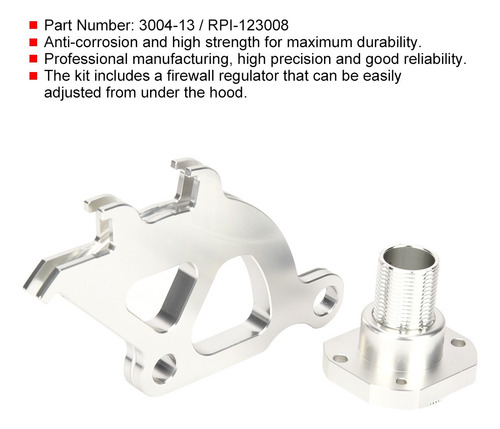 Ajustador De Cortafuegos Para Mustang 79-04 3004 Billet Fire