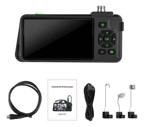 Endoscopio Industrial Cámara Serpiente 1080p.. 5  Led Ip67