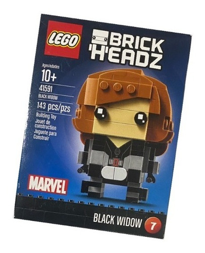 Lego 41591 Brick Headz Black Widow