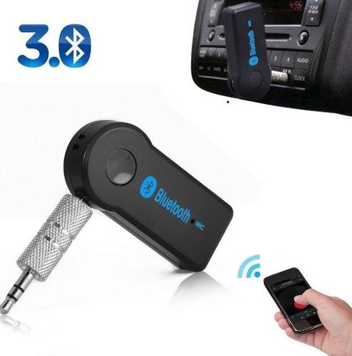 Receptor Transmisor Bluetooth Auxiliar Carro Auxiliar Audio