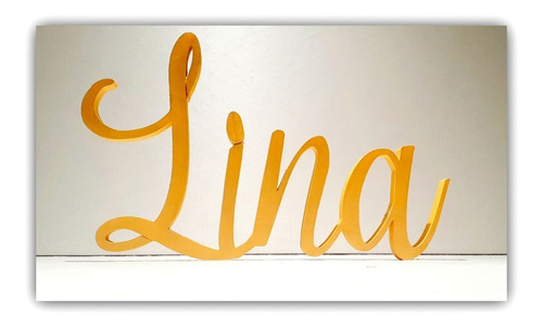 Imagen 9 de 10 de Letras Corporeas Pintadas Polyfan Tunombre Personalizado