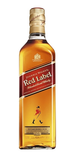 Imagem 1 de 1 de Whisky Johnnie Walker Red Label 1000ml